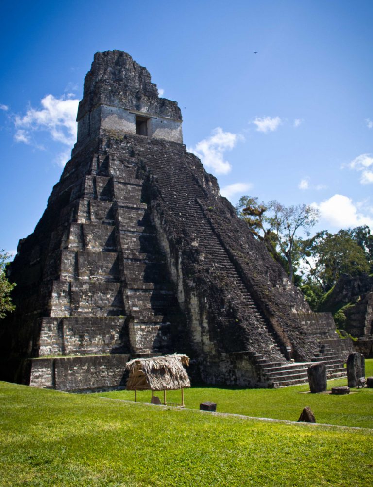 Climbing the ruins of the Mayan city of Tikal Adventure Family Travel Wandering Wagars