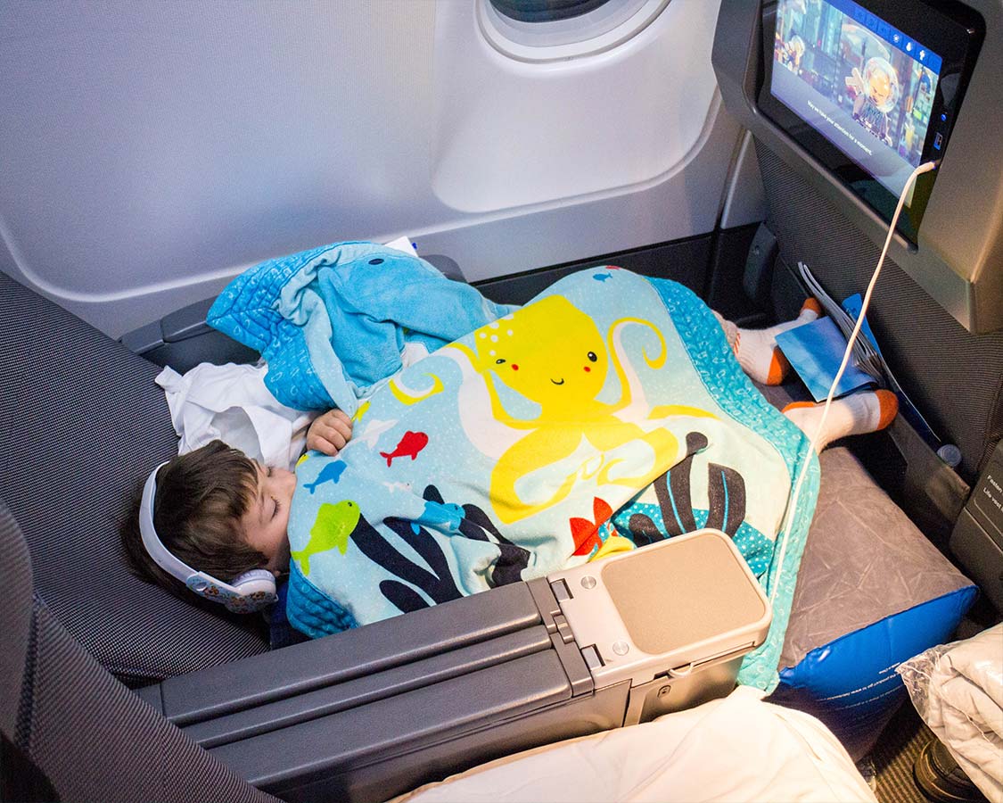 best inflatable airplane footrest