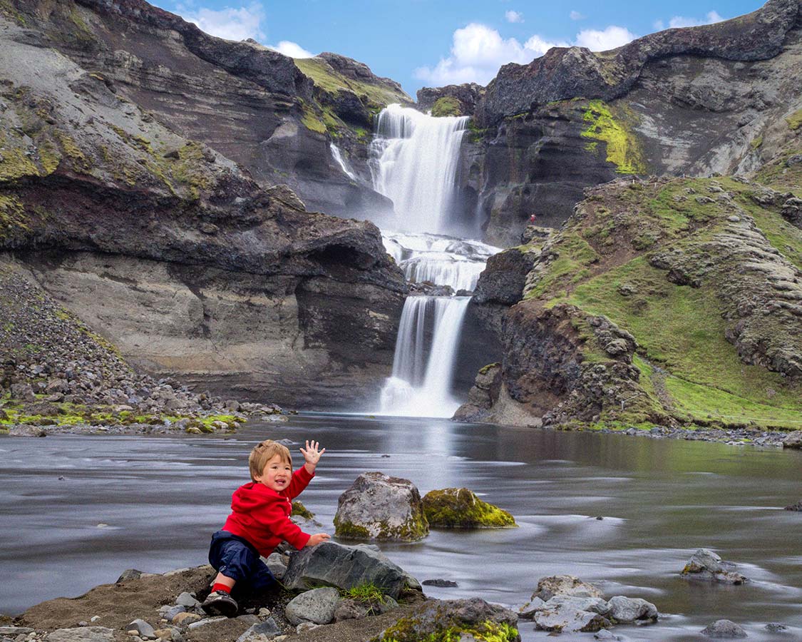 family trip iceland